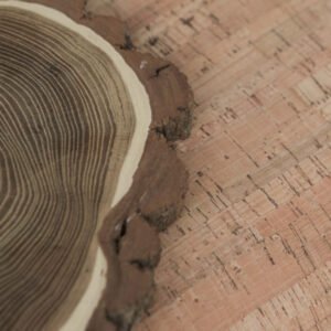nachhaltiges korkteppich, natur maserung, teppich aus kork, veganes korkleder