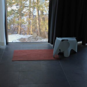 Eames Elephant, Vegan Cork Fabric Rug, Eco-Friendly, Ecological