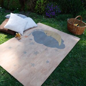 kinderteppich, naturteppich, sleepy moon